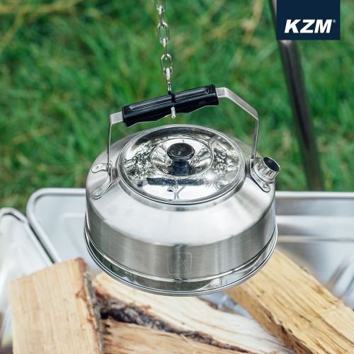 KAZMI KZM 超輕量不鏽鋼茶壺0.8L 煮水壺 野營野餐