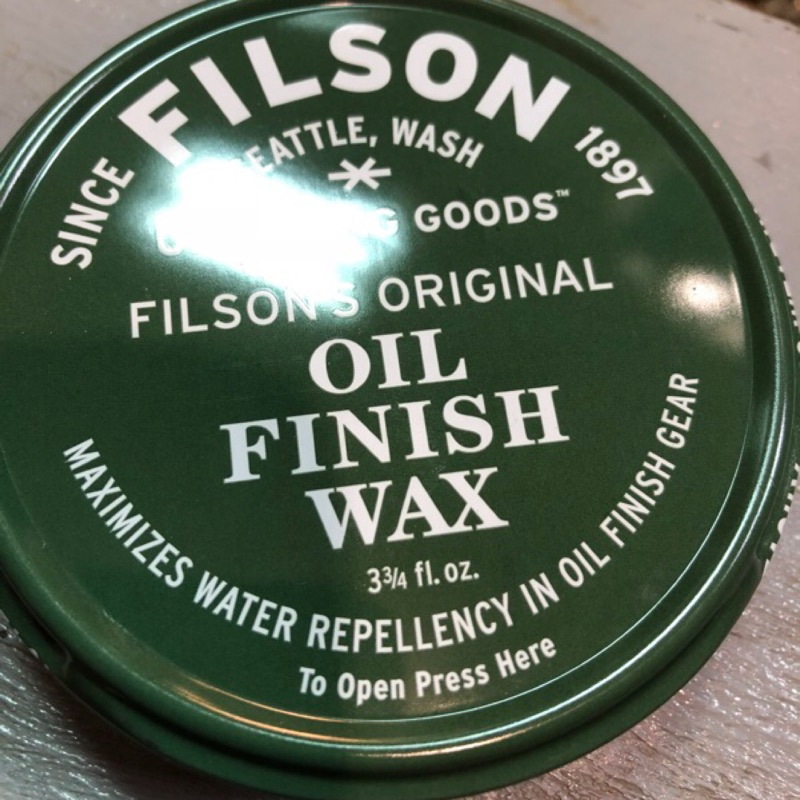 《古著倉庫》全新品 MADE IN USA Filson原廠Oil Finish Wax防水蠟