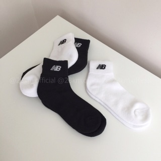 23公里 New Balance NB 經典 LOGO 襪子 中筒襪 襪 素色 基本款 黑 白 灰 高筒襪 長襪