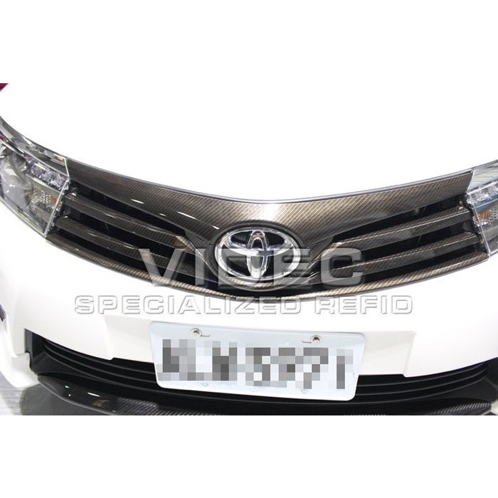 宏業車坊工作室  豐田 TOYOTA 11代 ALTIS 卡夢樣式 CARBON 原廠 水箱罩