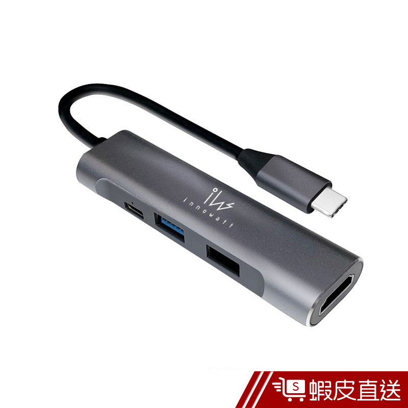 innowatt USB 3.1 Type-C 四合一多功能集線器  現貨 蝦皮直送
