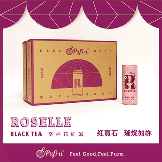 【Pufru】洛神花紅茶(240ml*24瓶)