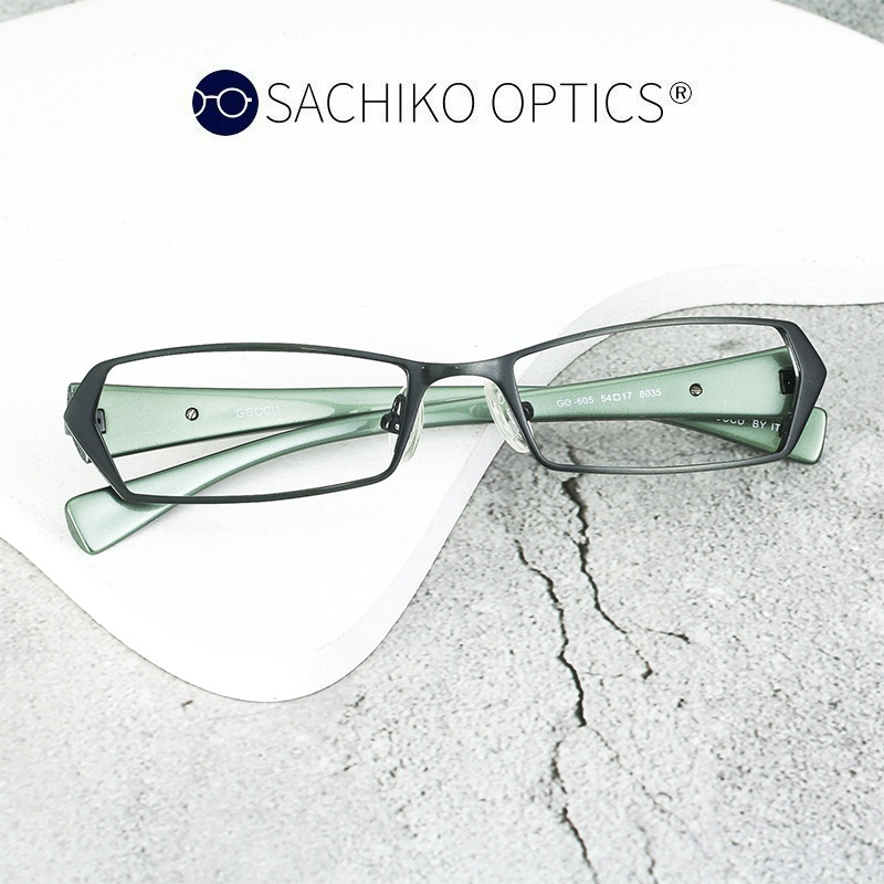 GECCU GE-605 義大利眼鏡｜休閒方形全框眼鏡 男生女生品牌眼鏡框【幸子眼鏡】