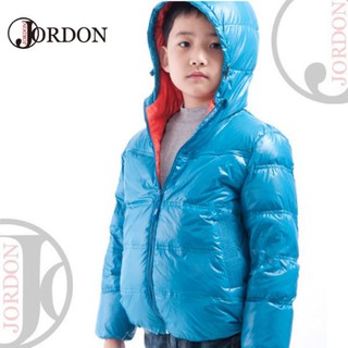【JORDON 橋登 兒童 羽絨外套《藍色》】204/羽絨衣/兒童外套/保暖外套/悠遊山水