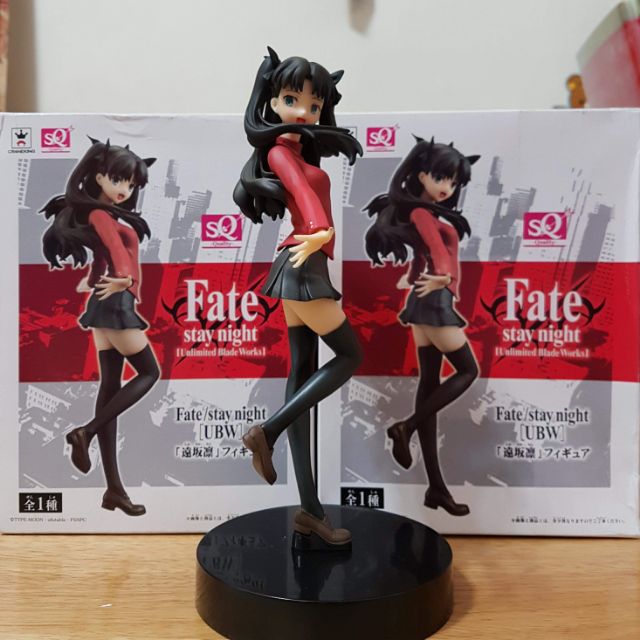 Fate Stay Night 遠坂凜公仔模型 蝦皮購物