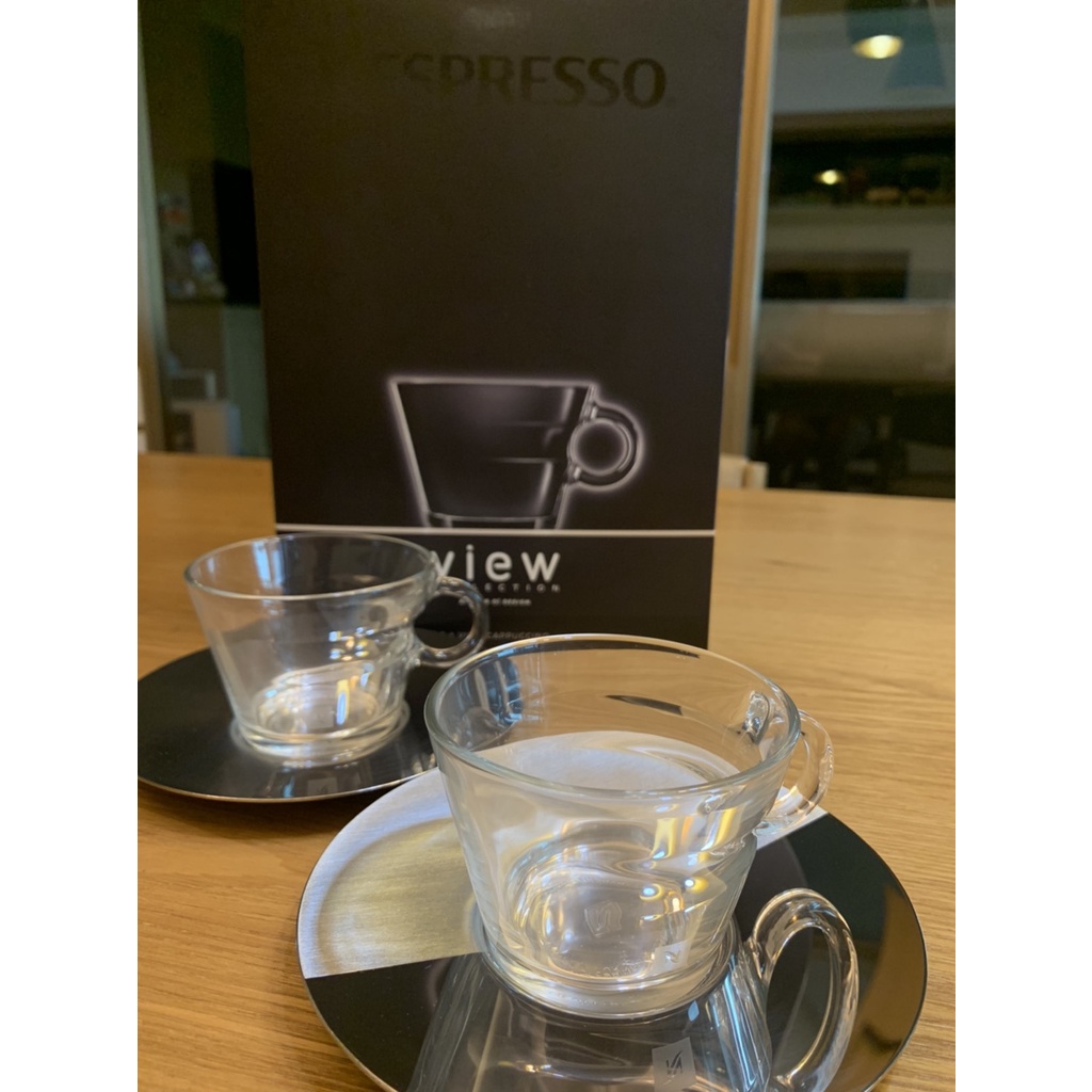 Nespresso膠囊咖啡機 咖啡配件【VIEW Lungo 杯盤組】