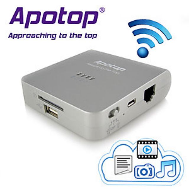 【全新現貨】Apotop DW17無線讀卡分享器+行動電源 (台灣公司貨) 基地台 Wi-Reader Pro SD