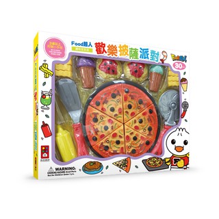 現貨/歡樂披薩派對-FOOD超人 認識烘焙 兒童模擬模擬玩具 家家酒 角色扮演 耶誕聖誕禮物