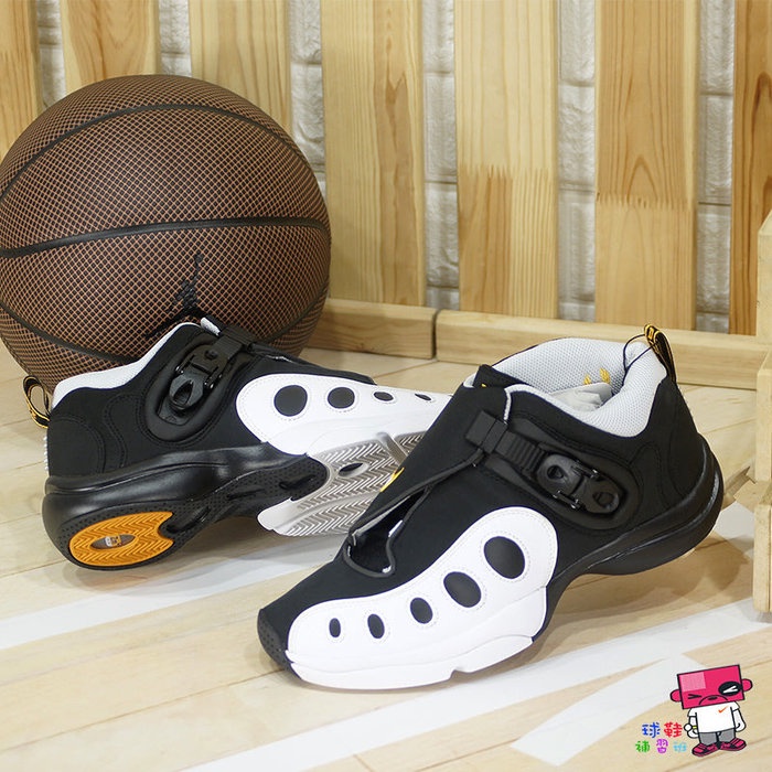 球鞋補習班 NIKE ZOOM GP OG GARY PAYTON 超音速 黑白金 手套 培頓 AR4342-002