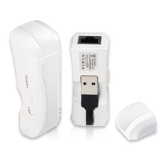 【現貨】W906 口袋型兩用無線AP分享器(可切換無線網絡卡)- 白 福利品