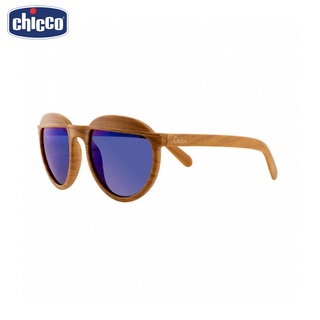 Chicco 太陽眼鏡 -兒童專用 5Y+ (文青木紋風)