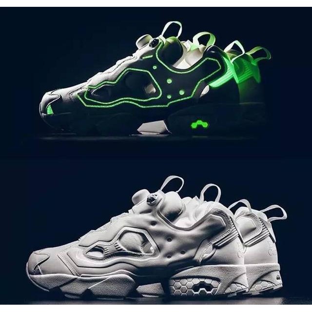 Empty Canvas x Reebok Instapump Fury OG 「Glow-In-The-Dark」配色夜光| 蝦皮購物