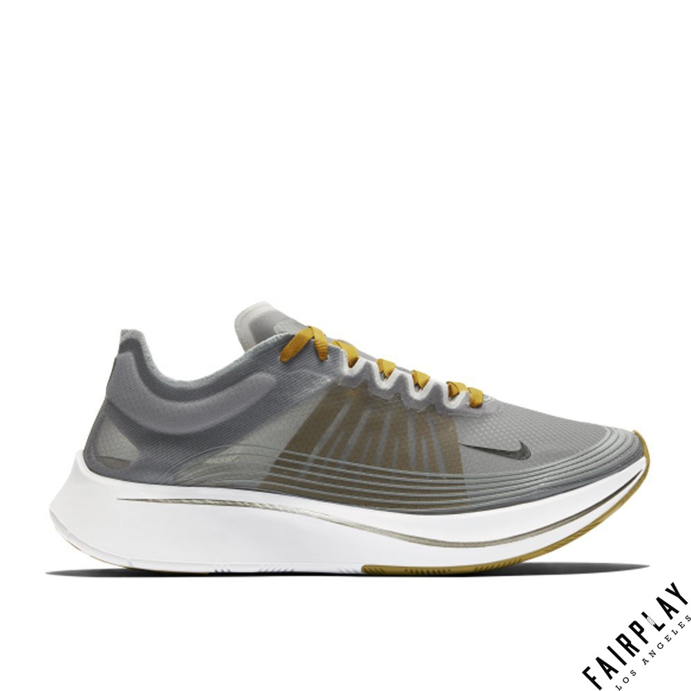 Nike Zoom Fly SP 灰 男鞋 低筒 輕量 運動鞋 慢跑鞋 AJ9282-003