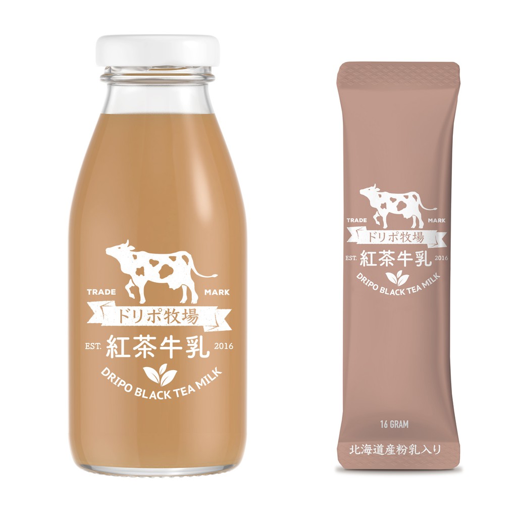 新產品 Dripoドリポ牧場紅茶牛乳即溶飲品 原味版本 蝦皮購物