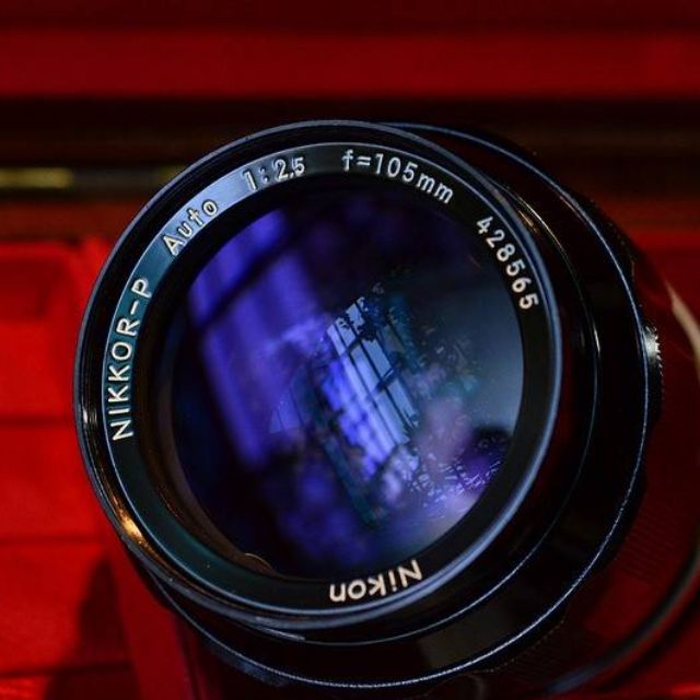 Nikon Nikkor-P. Auto Non-ai 105mm F2.5 阿富汗少女鏡(附Aid環)