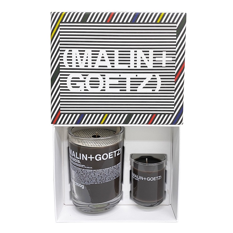降價/全新🥳2021 Malin+Goetz大麻草蠟燭禮盒(260g + 67g)