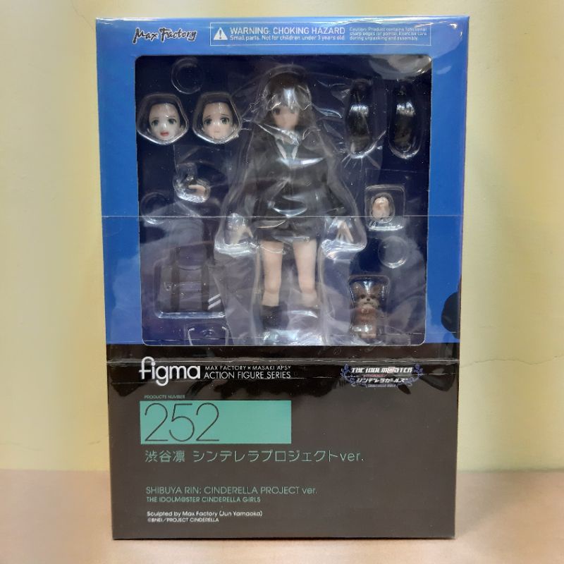 DSC☆代理版 252 涉谷凜 渋谷凛 Figma 偶像大師 灰姑娘女孩 Max Factory 全新 現貨 模型