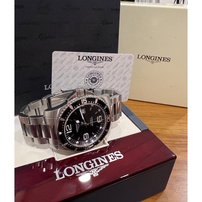 （已售）LONGINES浪琴錶 44mm深海征服者系列 正品 水鬼 浪鬼