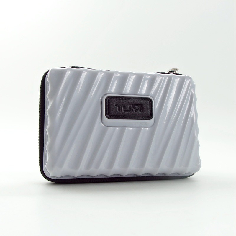 TUMI&amp;達美航空頭等艙  灰白色 硬殼 過夜包 化妝包 盥洗包 3C整理包 旅行箱收納包（TBH24/TBH25）