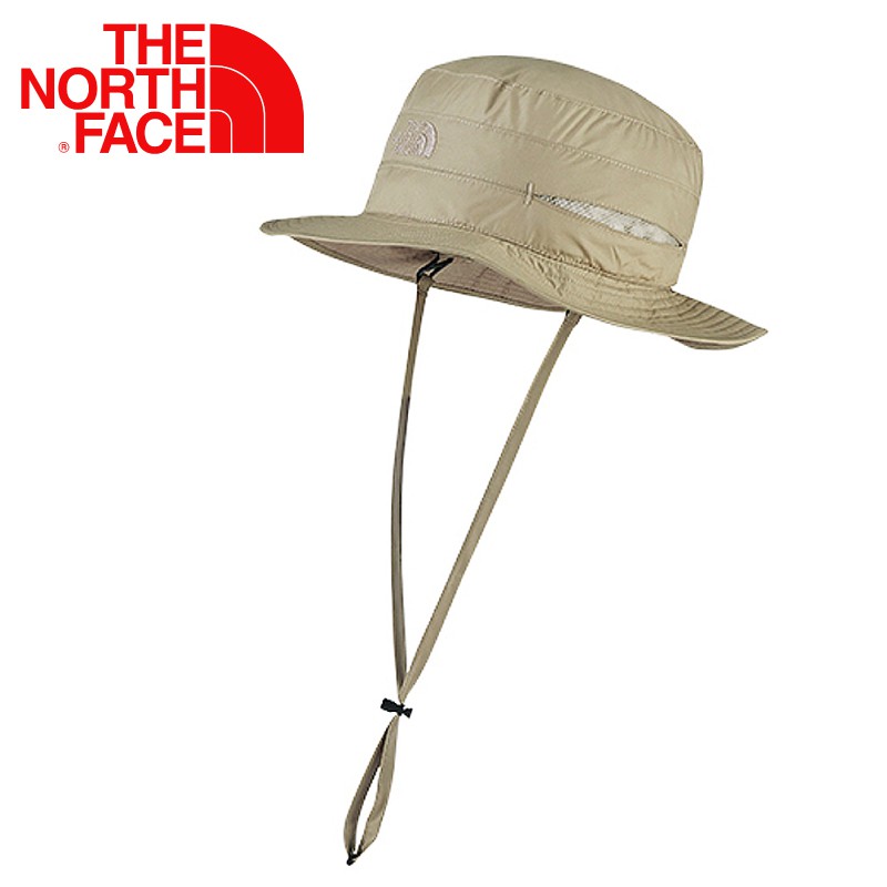 【The North Face 抗UV遮陽帽《灰棕》】A6R0/防風帽/運動/大盤帽/防曬/悠遊山水