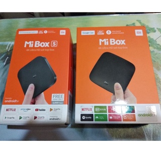 繁體中文 4K Android TV小米盒子S國際版(二代) 小米盒子國際版(一代) (都含多國語言) 電視盒 機上盒