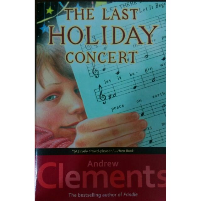 The Last Holiday Concert By Andrew Clements 蝦皮購物