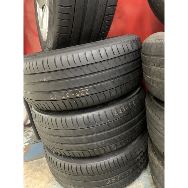 中古胎 米其林 MICHELIN 輪胎 PRIMACY 3 ZP 225/55/17 防爆胎 失壓續跑胎