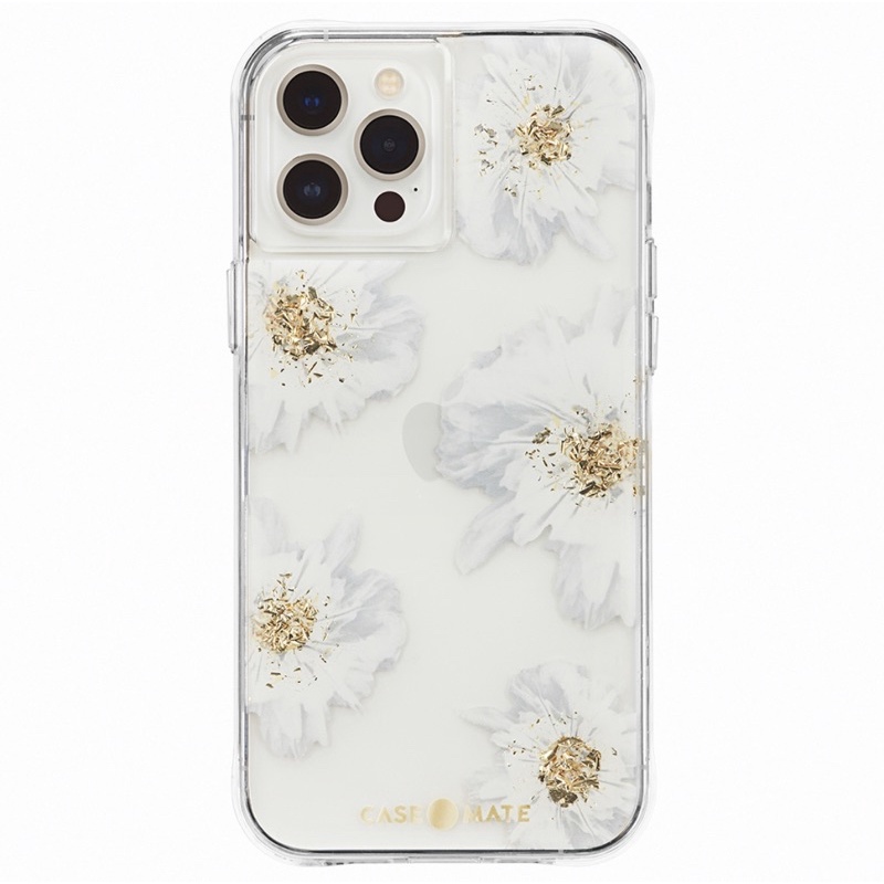 美國 Case●Mate iPhone 12/12 Pro Karat Floral 金箔花漾防摔抗菌手機保護殼