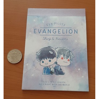evagelion 可撕 筆記本 memo 記事本