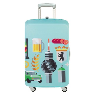 LOQI行李箱外套【新柏林】行李箱保護套、防刮、高彈力