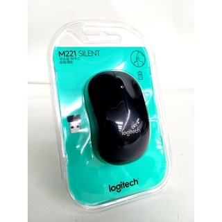 【3CTOWN】含稅 臺灣公司貨 Logitech 羅技 M221 SILENT 無線光學滑鼠 黑色