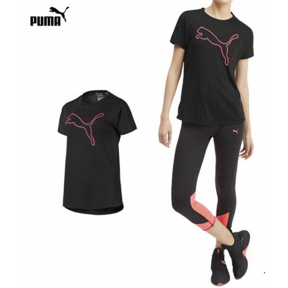 【時代體育】PUMA 彪馬 訓練系列大跳豹短袖女T恤 51831101