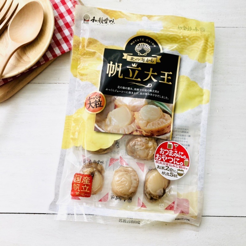 【貓咪姐妹 】日本一榮食品 北海道國產帆立 帆立大王 超大粒帆立貝