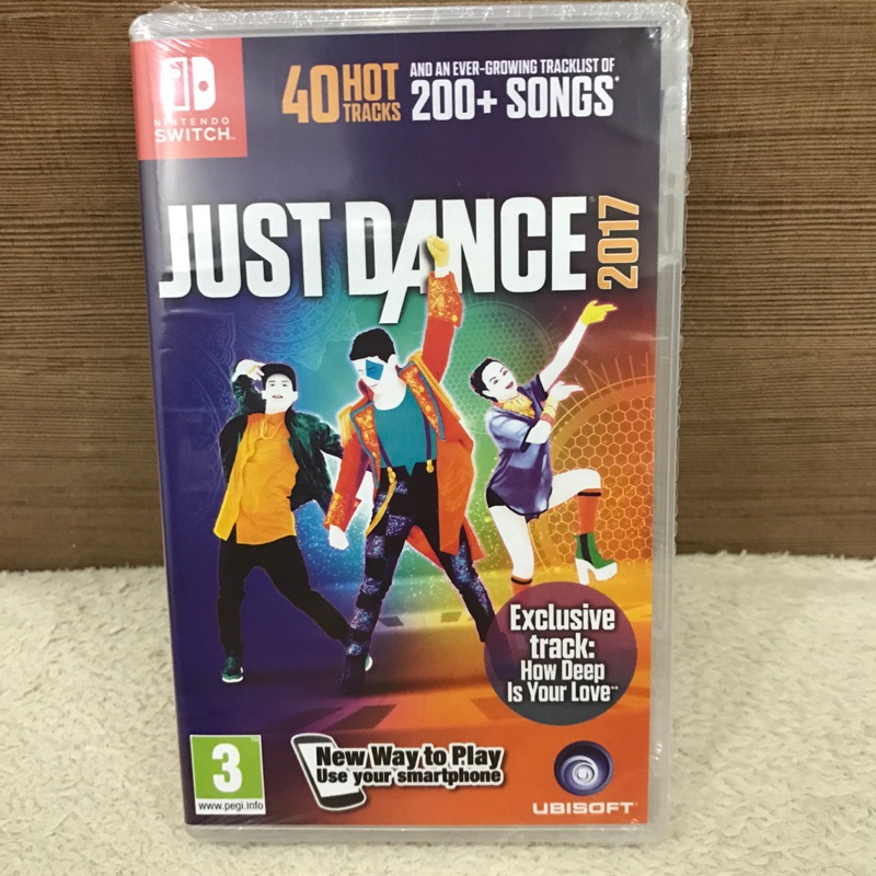《現貨》任天堂 NS Nintendo Switch 舞力全開 Just dance 2017 歐版英文