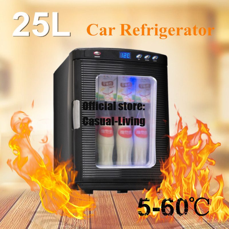 Ac 12V/220V 食品冰箱加熱器冷卻器冰箱盒熱電爬行動物蛋孵化器 25L