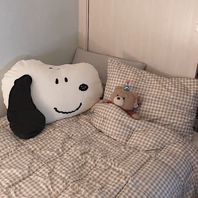 『MOKA®摩卡』床包 床單 床罩 床單雙人單人床包 韓國 instagram 網美房一定會有 無印良品 奶茶色 床包組