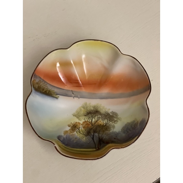 美國購入 日本 Noritake 瓷碗容器小碟子器皿盤子 古董古玩 Made in Japan