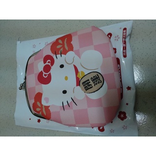 招財貓 hello kitty 凱蒂貓 三麗鷗 開運口金包 口金包 零錢包 萬用包 711 超商 限定