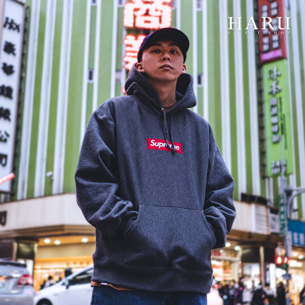 Supreme Box Logo Hooded Sweatshirt 21fw