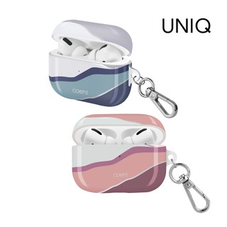 【UNIQ-COEHL】AirPods Pro 全包覆防摔耳機保護殼 (Ciel/獨特線條色塊設計)｜保護殼 保護套