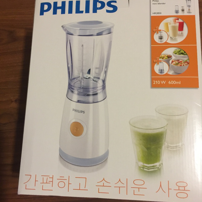 【飛利浦 PHILIPS】樂活迷你果汁機 HR2850