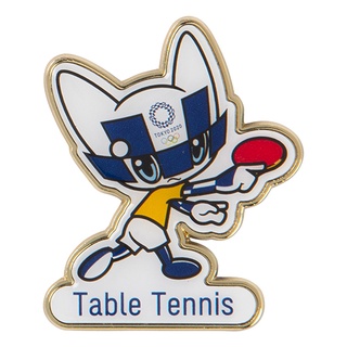[現貨] 全新 Tokyo 2020 Olympic 日本 東京奧運 限定 周邊 桌球 乒乓 徽章