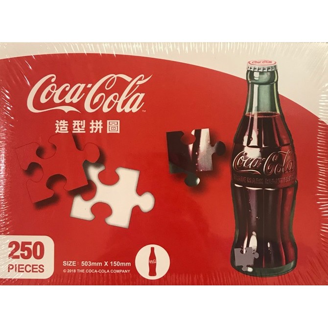 全新可口可樂復古造型瓶拼圖(250片)~可樂迷別錯過