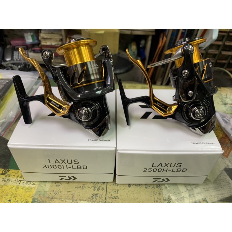 2019 秋磯新品 DAIWA LAXUS 3000H-LBD 手煞車捲線器 2500LBD 磯釣 手煞車捲線器