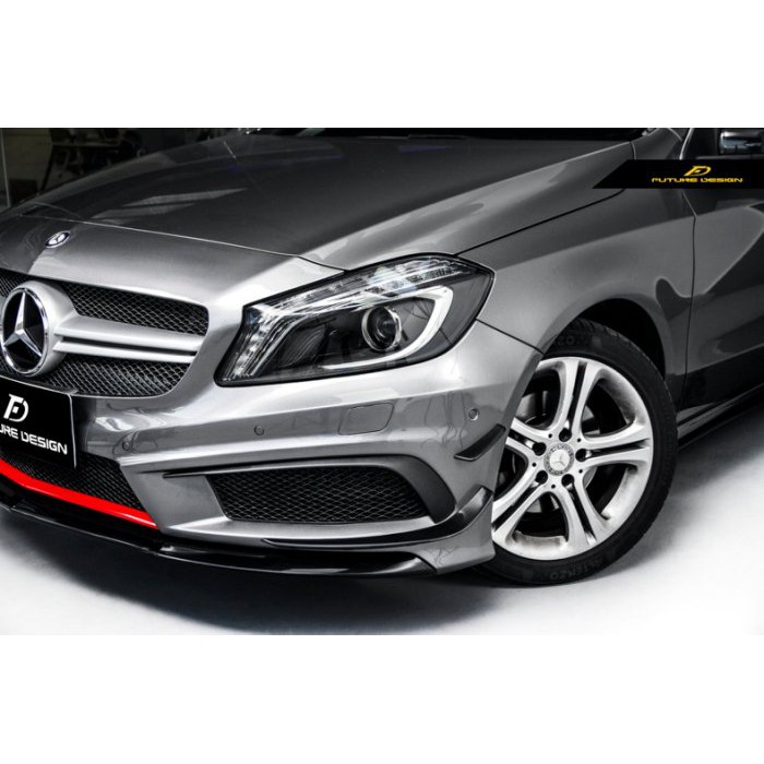 【Future_Design】賓士 BENZ W176 改裝 A45 ED1 六件式 風刀 原廠材質 AMG 保桿專用