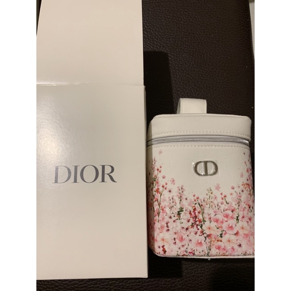 「現貨」迪奧專櫃贈品 Miss dior 花漾手提化妝箱包 超完美時尚美妝包 專櫃贈品包 收納包 手拿包 化妝包 化妝盒