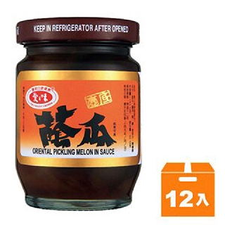 愛之味壼底蔭瓜玻璃罐140g (12罐)/箱【康鄰超市】
