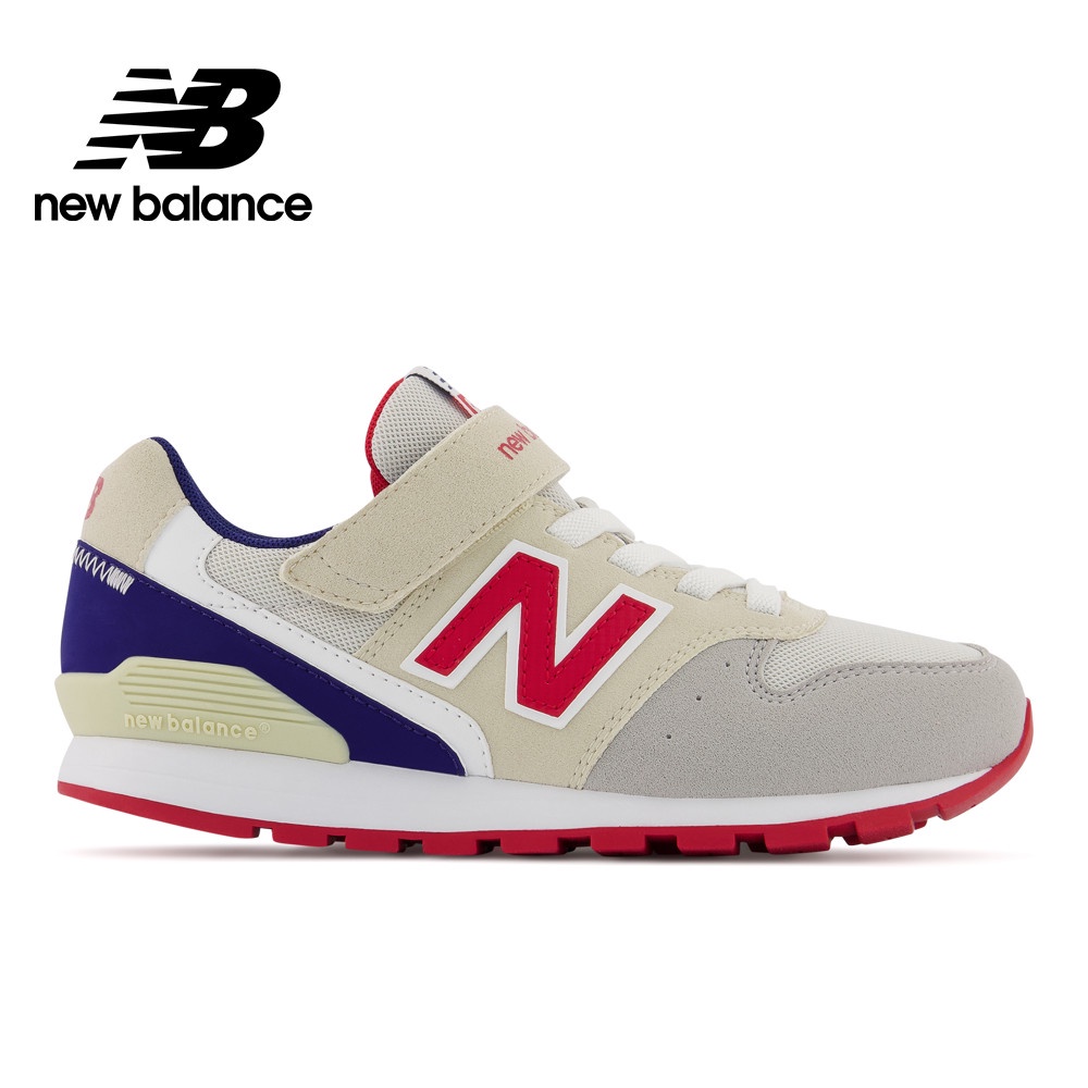 【New Balance】 NB 童鞋_中性_米紅色_YV996JD3-W楦 996 大童