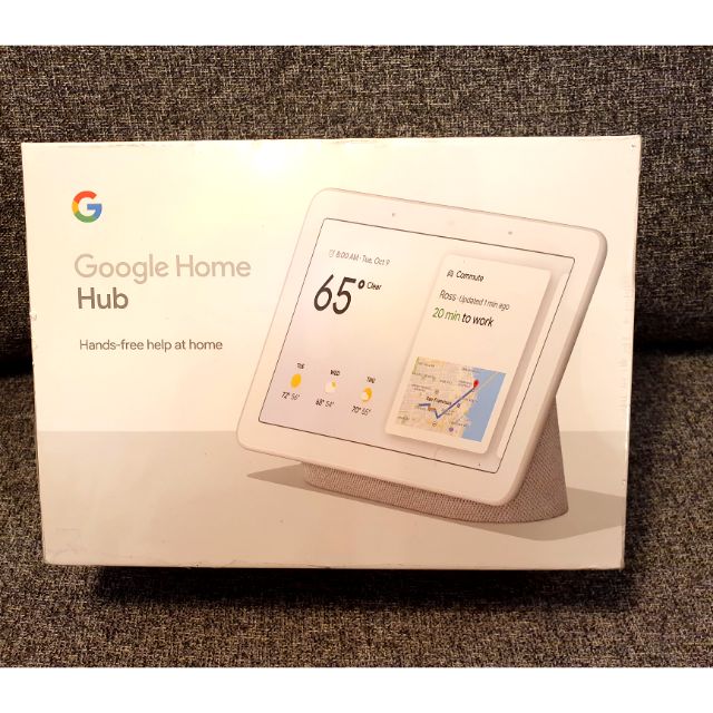 Google - Home Hub with Google Assistant 智慧音箱【全新膠膜未拆】