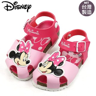 童鞋/Disney迪士尼兒童米妮護趾氣墊.鞋(117253)桃14-19號